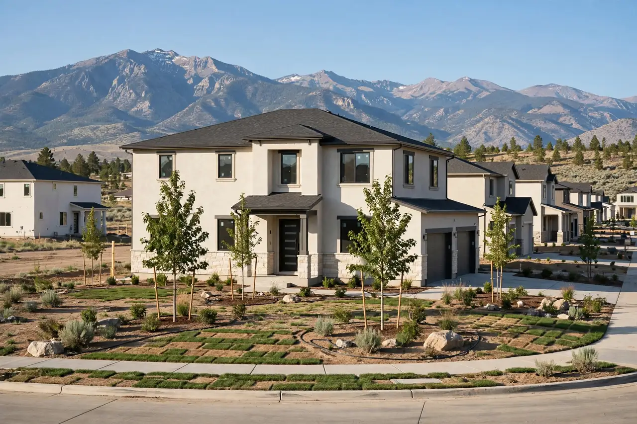Newly built home in a Utah County subdivision — Rodent Control in Mapleton, UT